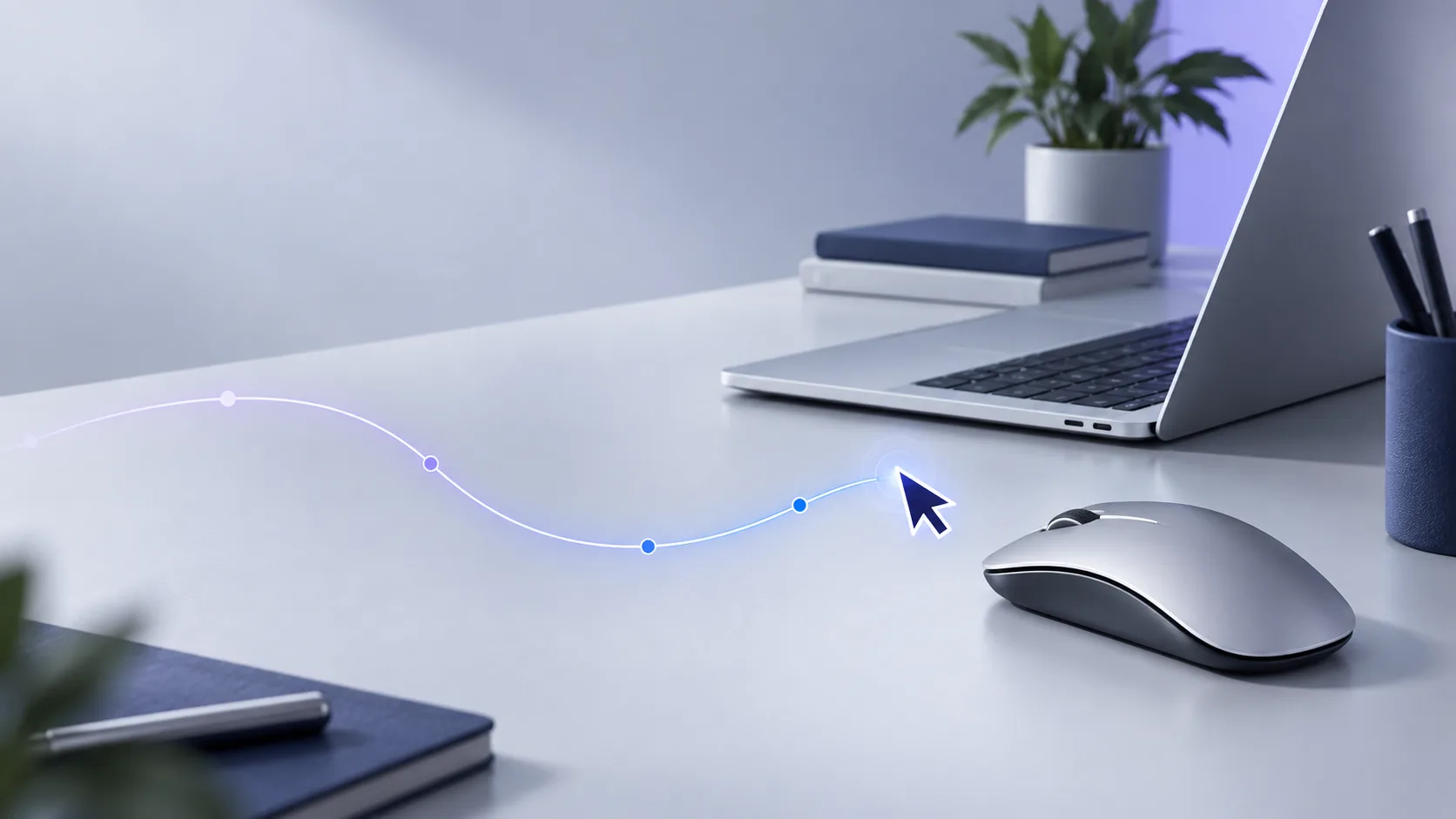Mac mouse settings showing tracking speed and pointer acceleration controls